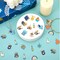 40 Pcs/20 Pairs Hanukkah Charms for Jewelry Making, Chanukah Blue White Enamel Charm Star of David Bangle Pendants for Bracelet Necklace Earrings Making Hanukkah Gift Decoration Accessories